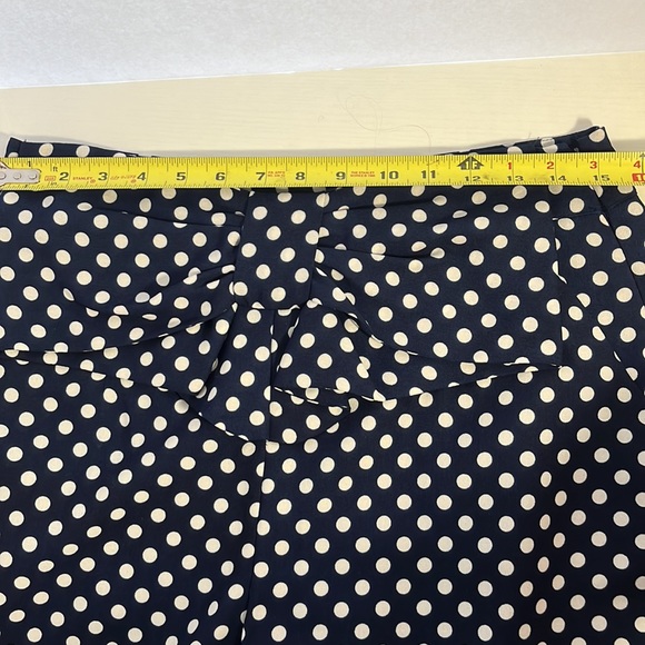 Lauren Conrad Exclusive Disney Minnie Mouse Shorts Bow Pockets white polka dots - Picture 8 of 9
